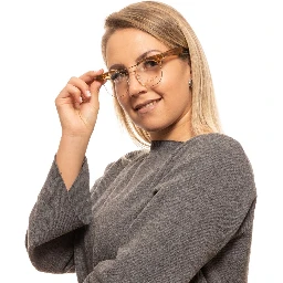 Gold Metal & Plastic Glasses (Frames)