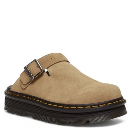 Beige Leather Platform Pumps