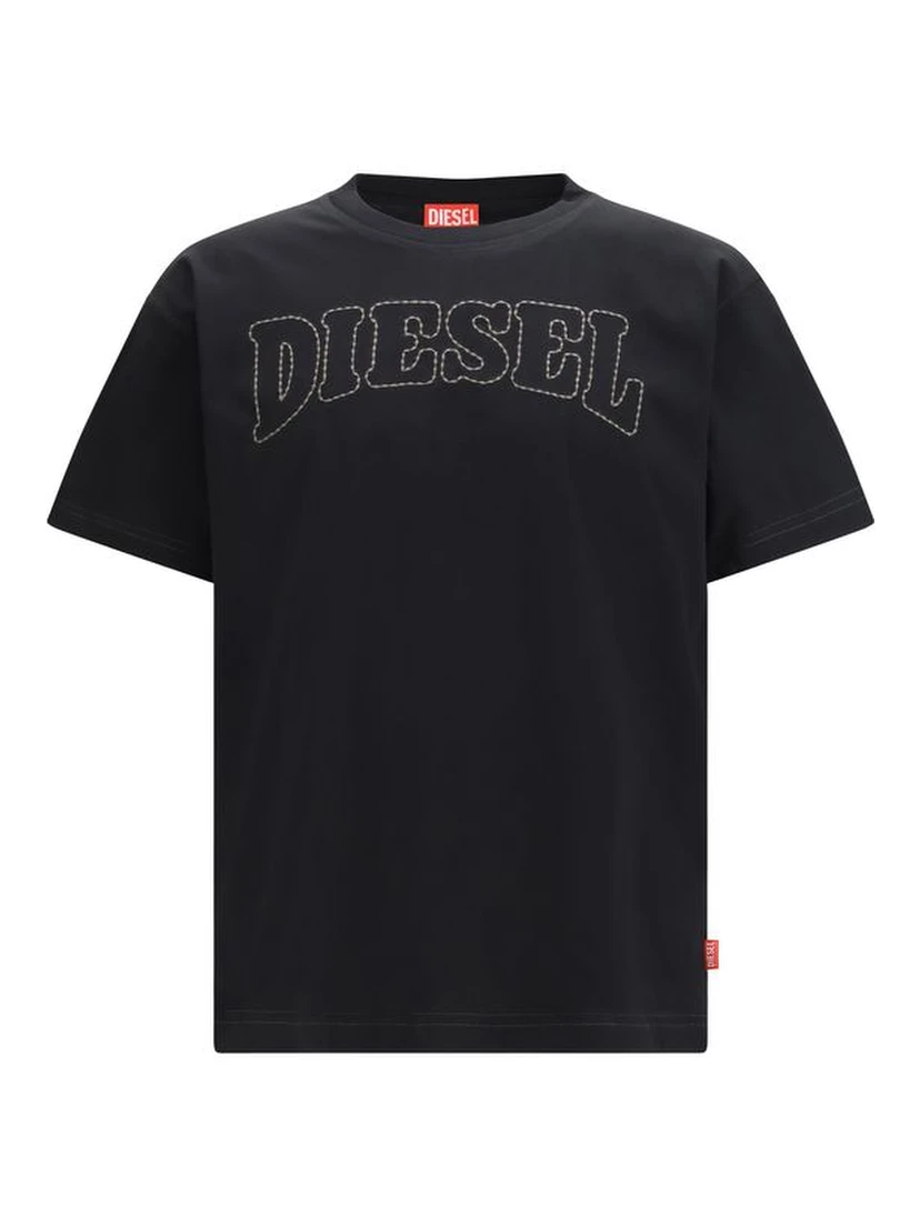 Black Cotton T-Shirt