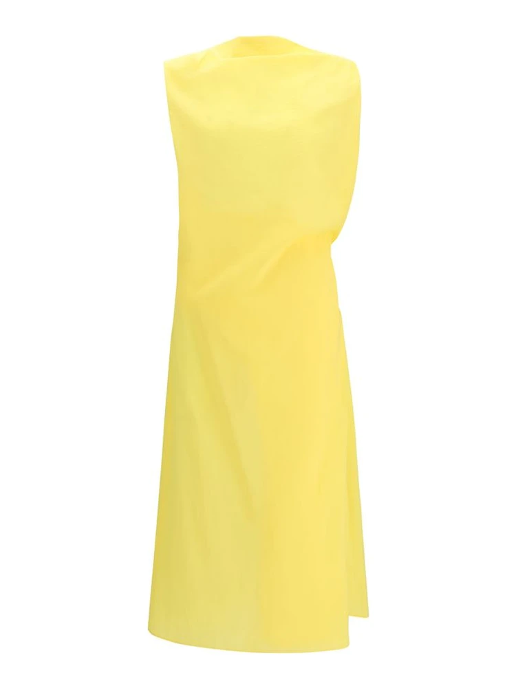 Bicolor Cotton Casual Dress