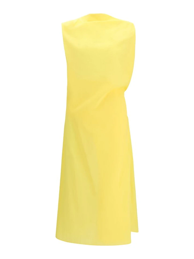 Bicolor Cotton Casual Dress