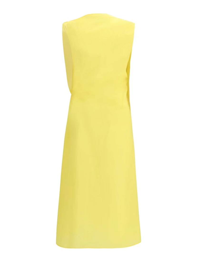 Bicolor Cotton Casual Dress