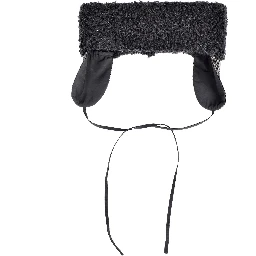 Black Cashmere Ear Muffs