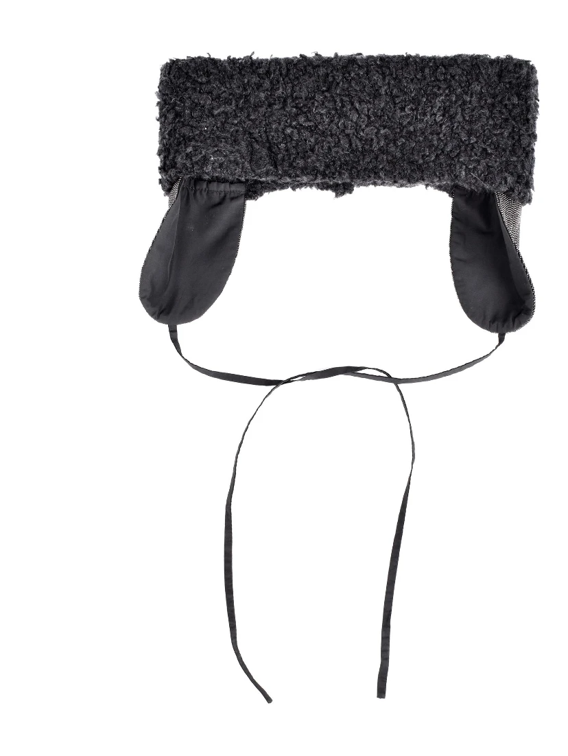 Black Cashmere Ear Muffs
