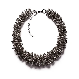 Silver Glass Necklace
