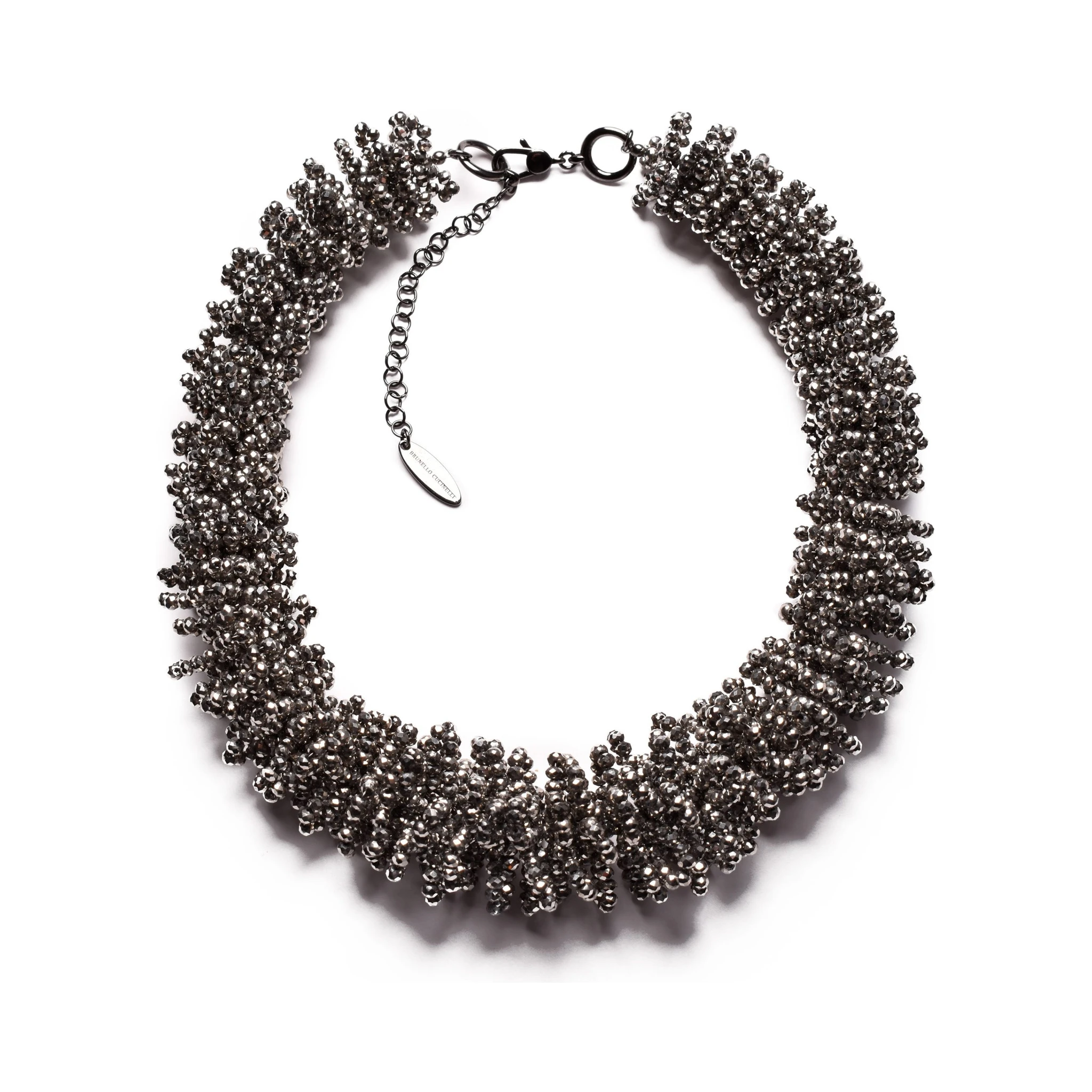 Silver Glass Necklace