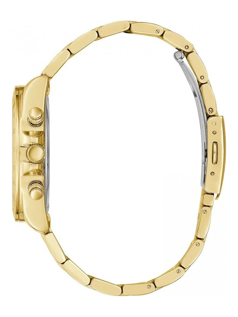 ساعة يد رسمية من الفولاذ المقاوم للصدأ الذهبي