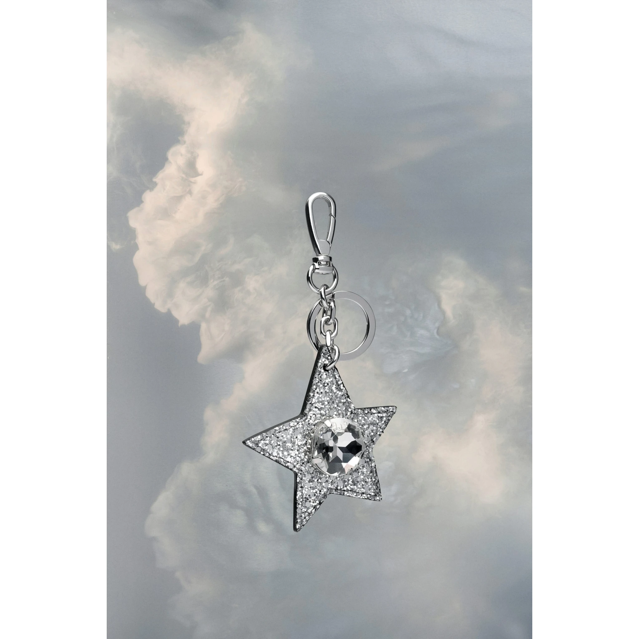 Bicolor Fibres Keychain