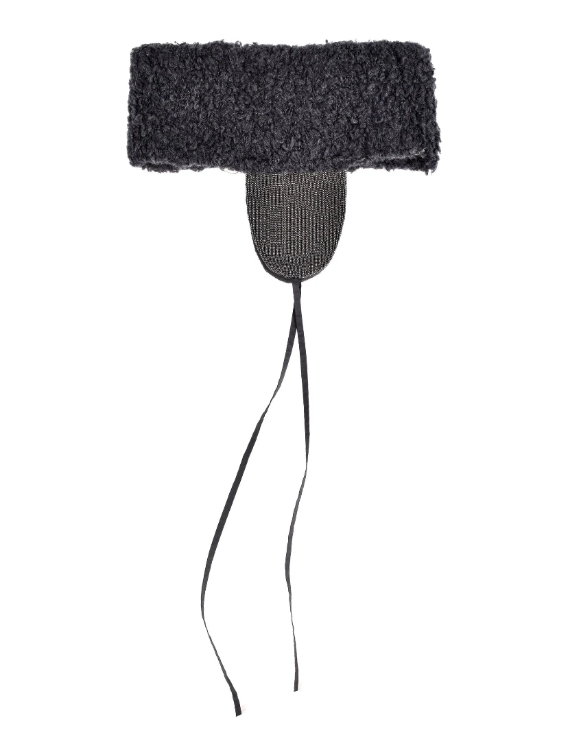 Black Cashmere Ear Muffs