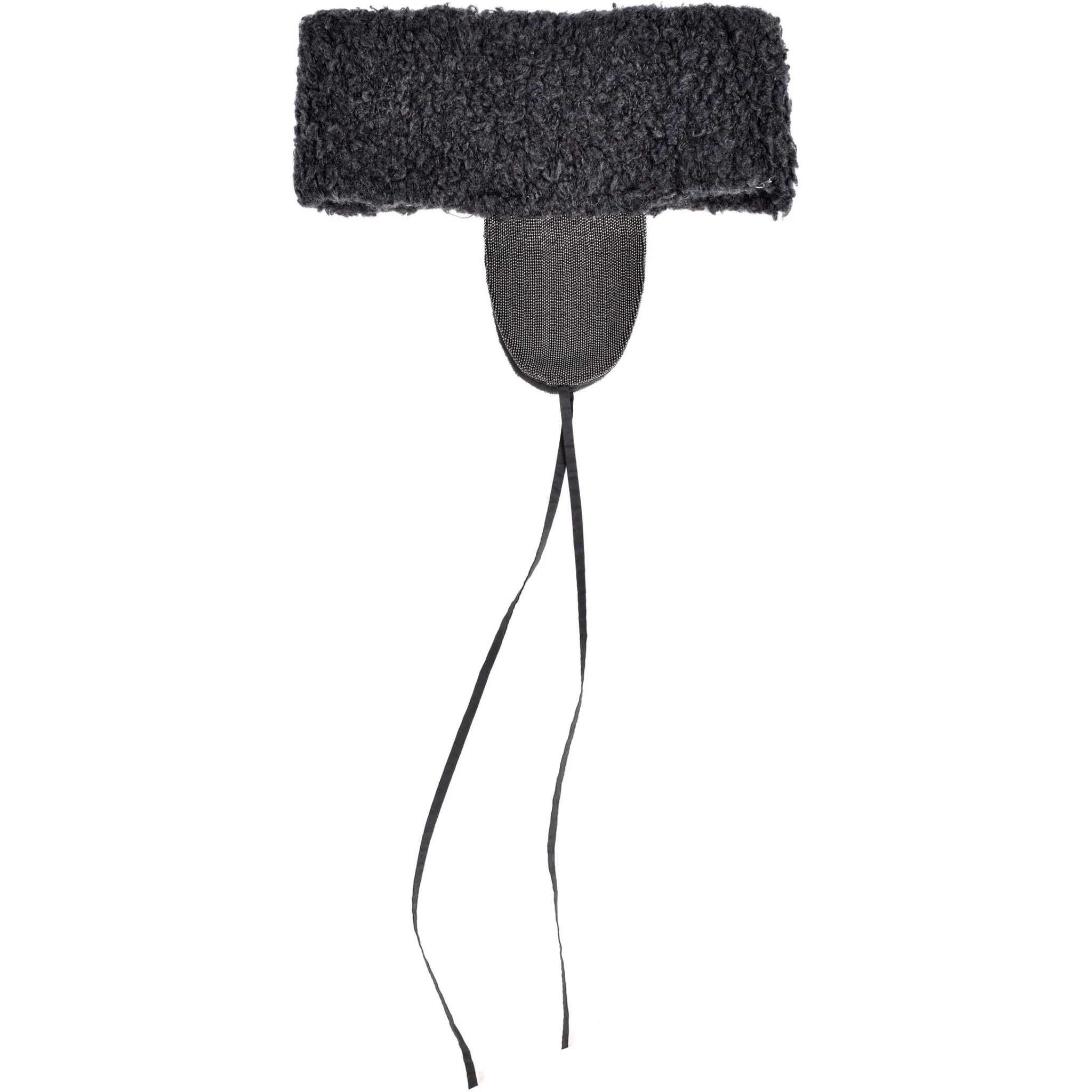 Black Cashmere Ear Muffs