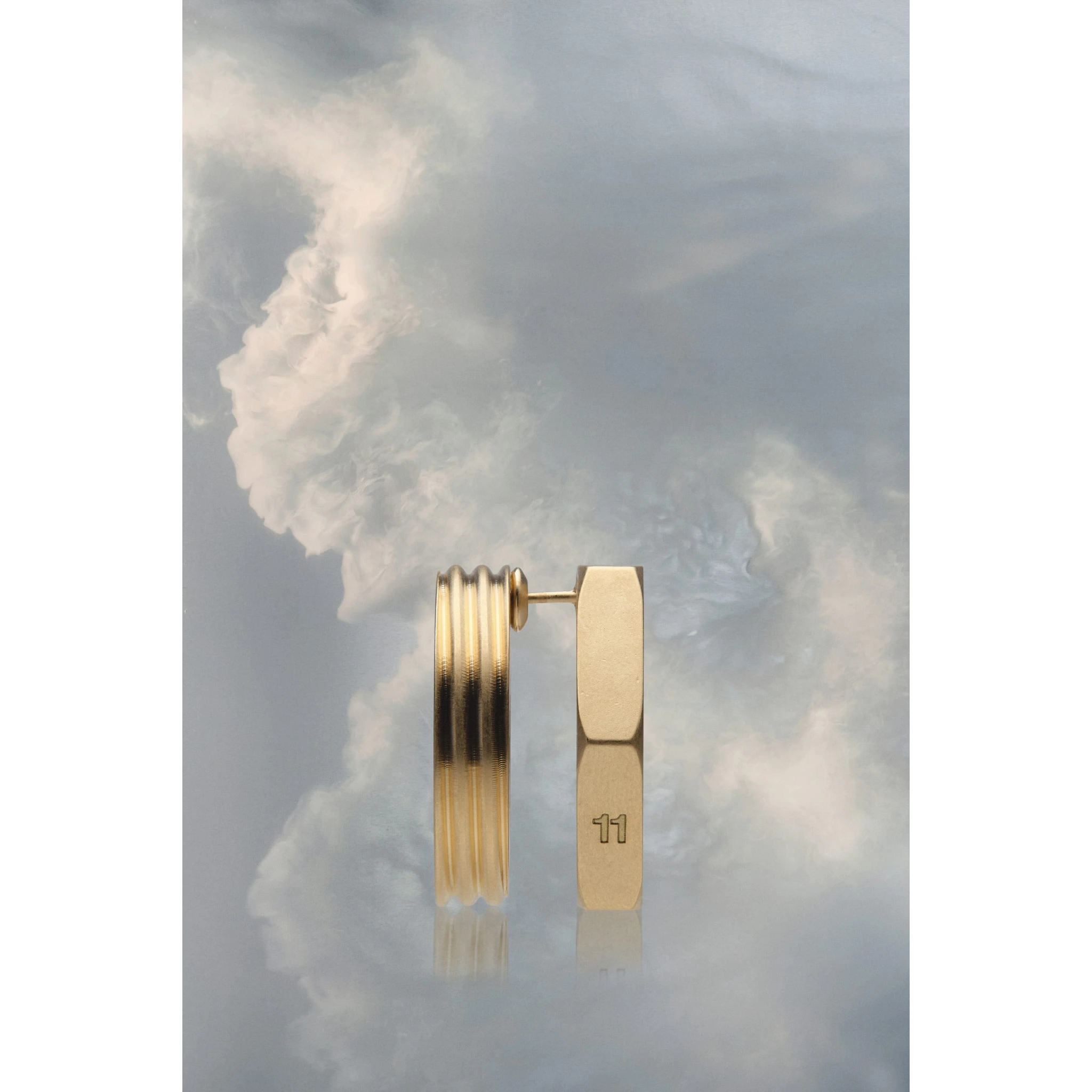 Bronze Fibres Earrings