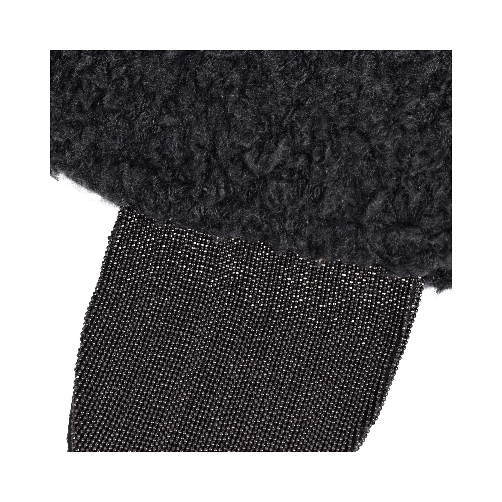 Black Cashmere Ear Muffs
