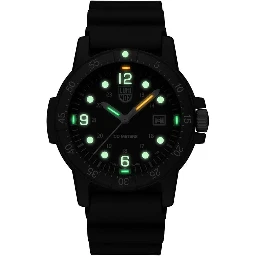 Black Rubber Sport Watch