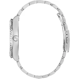 Gray Stainless Steel Dress Watch