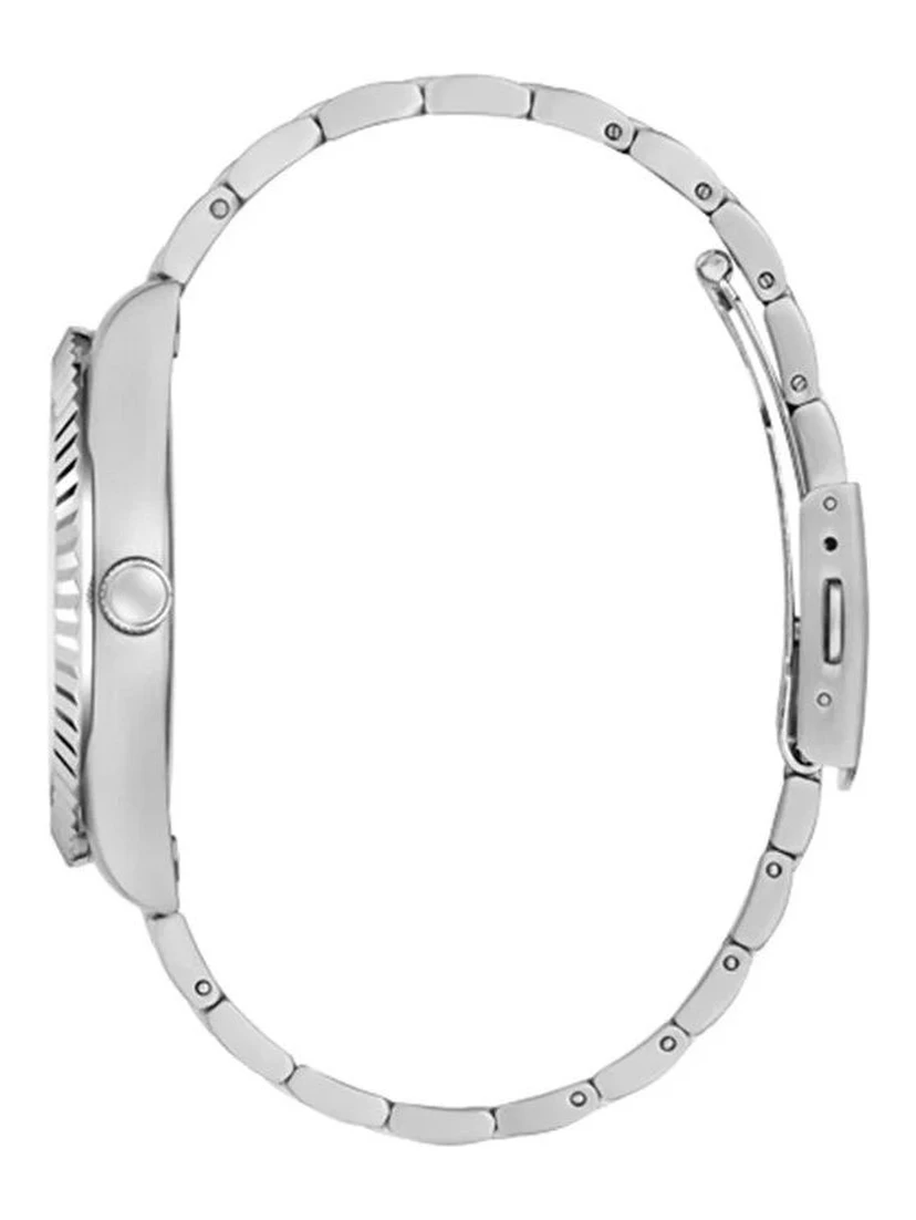 Gray Stainless Steel Dress Watch