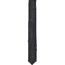 Gray Silk Tie