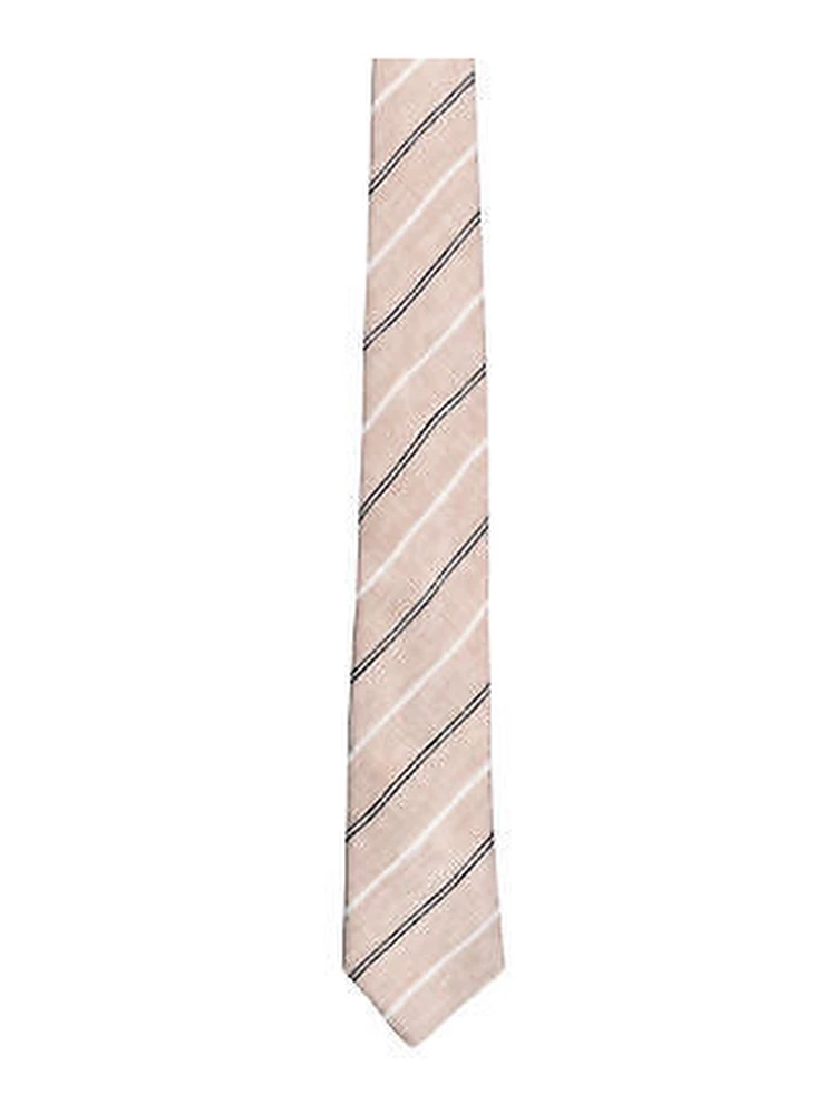 Multicolor Linen Tie