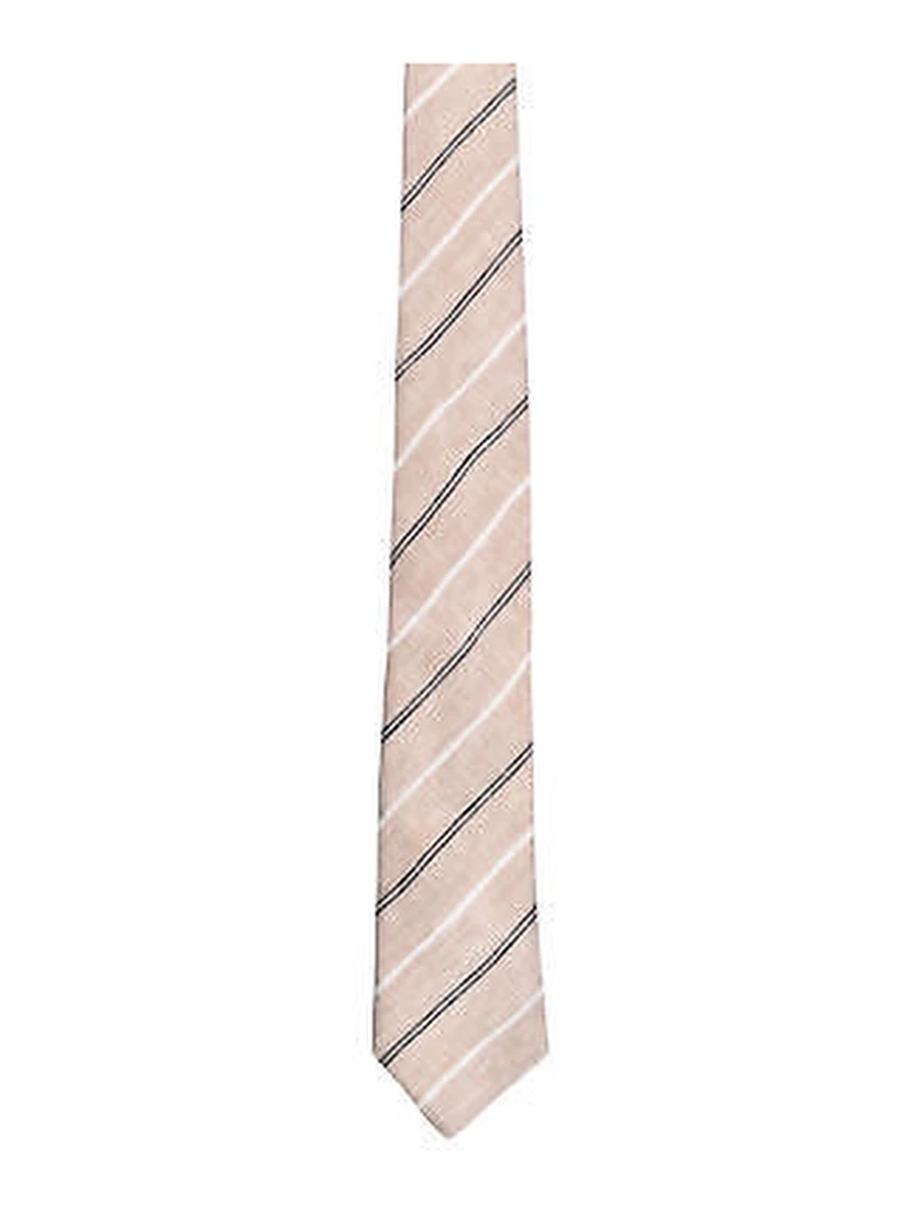 Multicolor Linen Tie