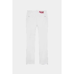 White Fibres Casual Pants
