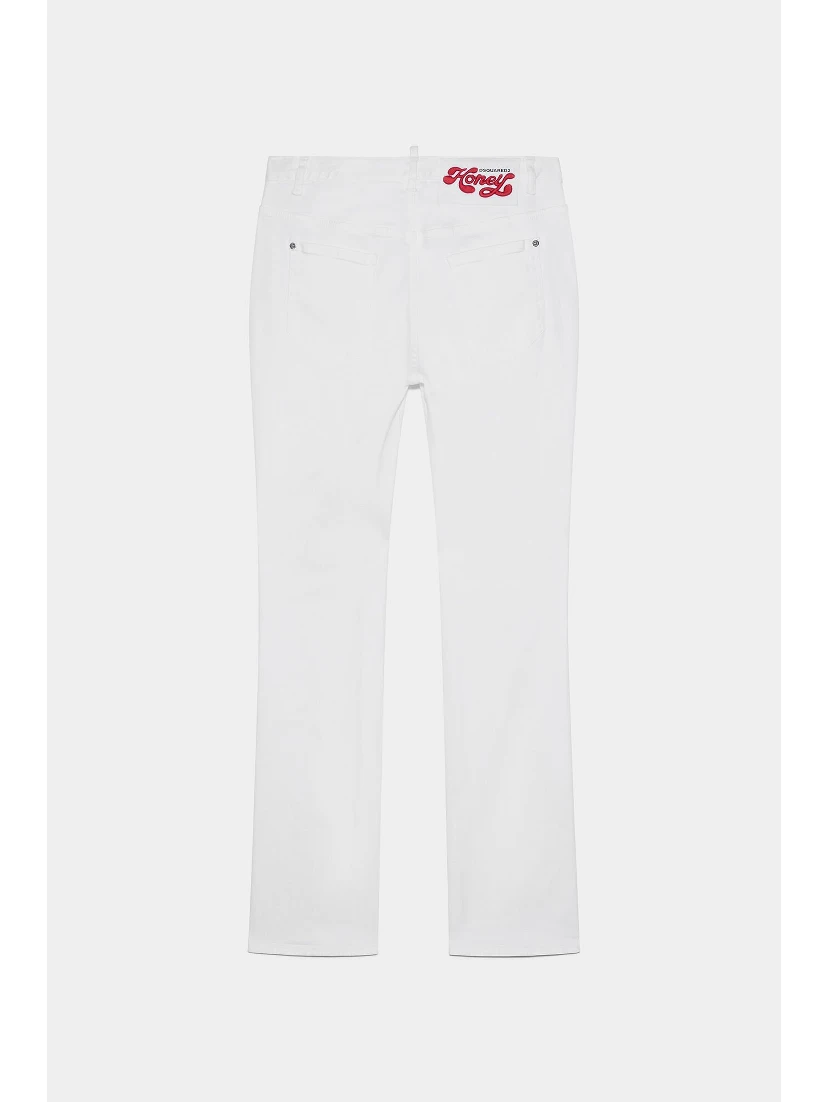 White Fibres Casual Pants