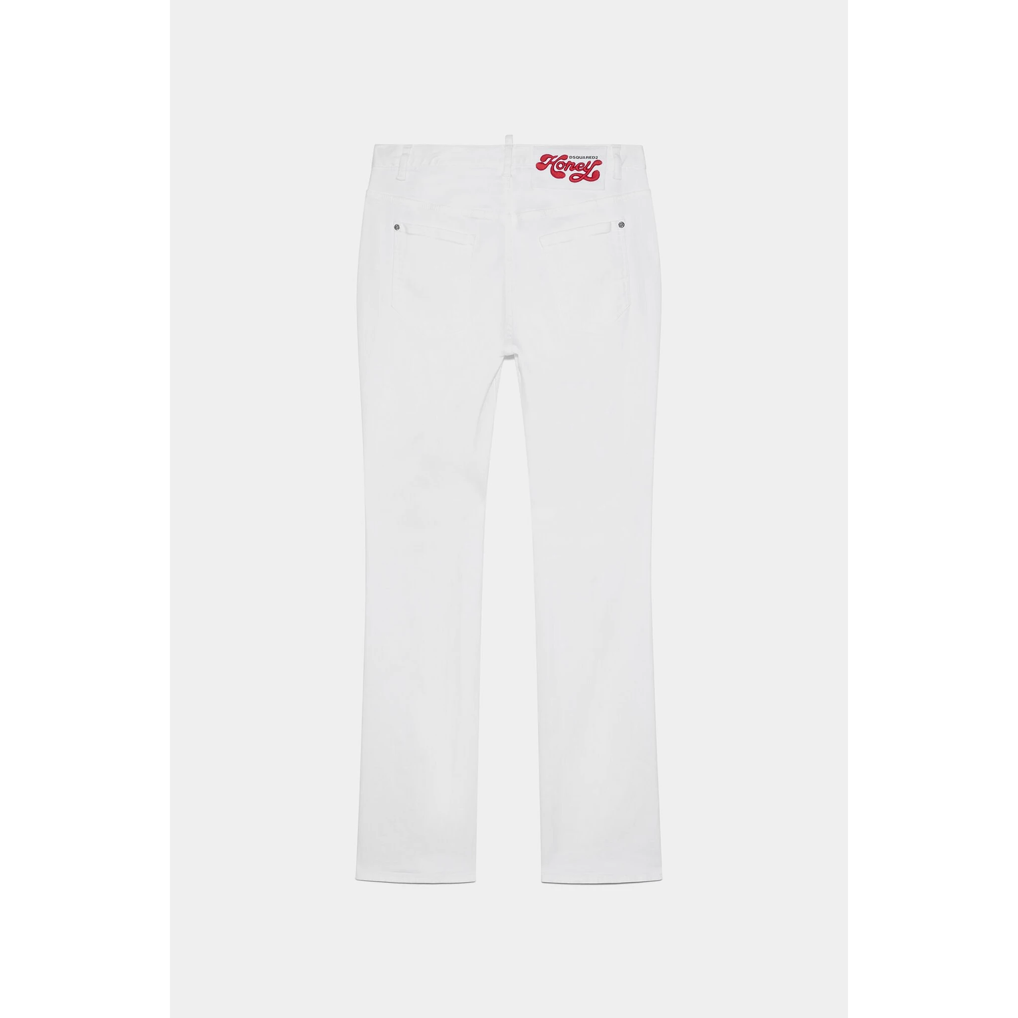 White Fibres Casual Pants
