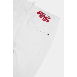 White Fibres Casual Pants