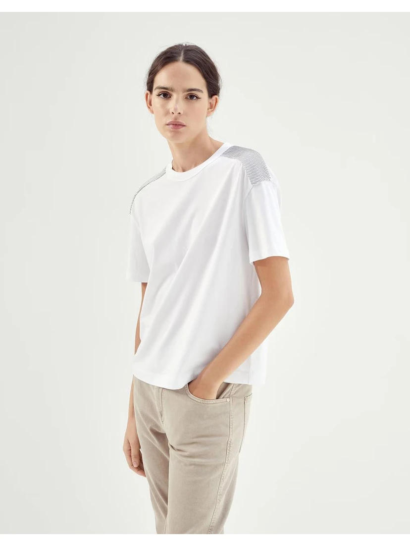 White Cotton Sportswear