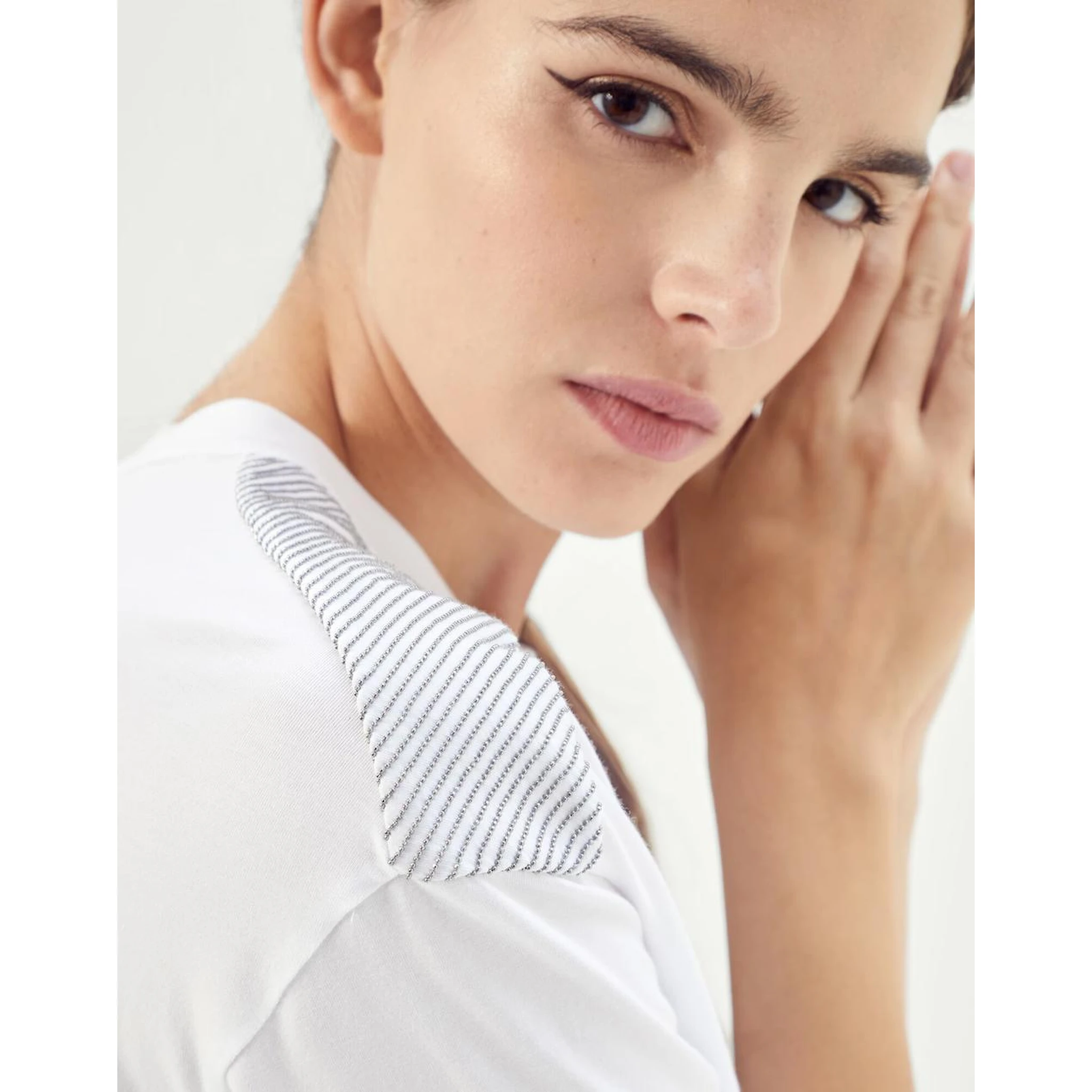 White Cotton Sportswear