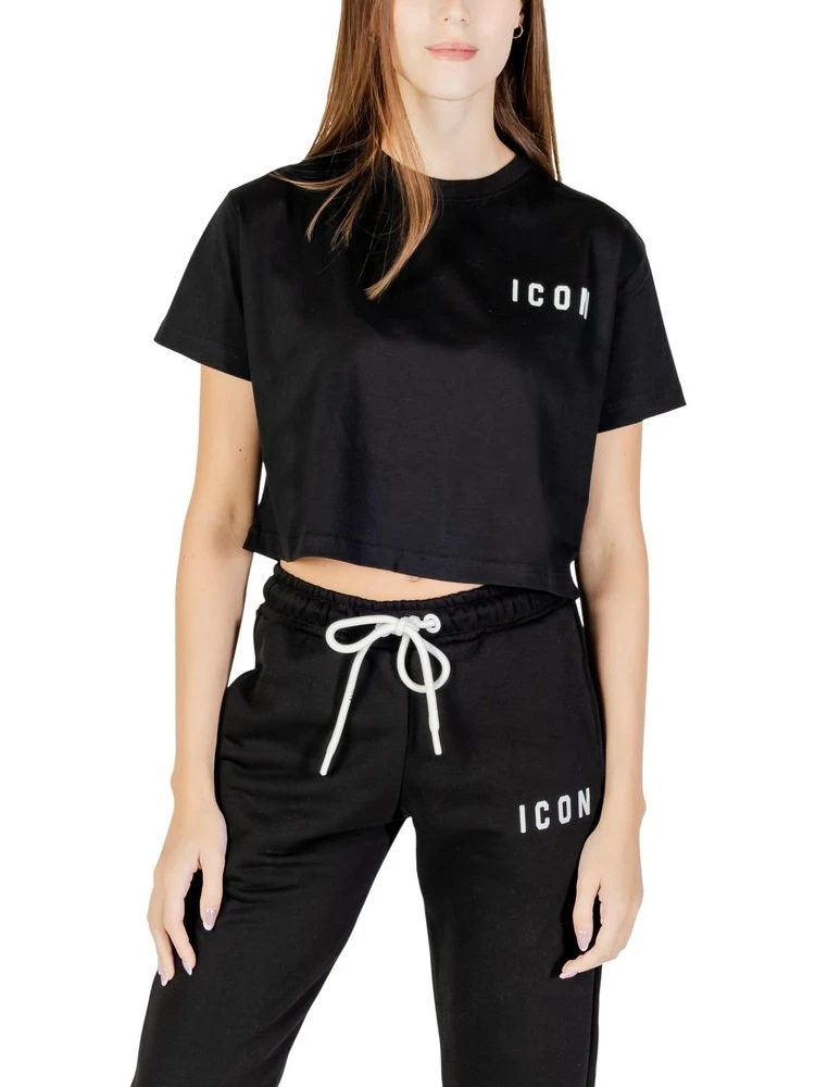 تيشيرت قطني أسود