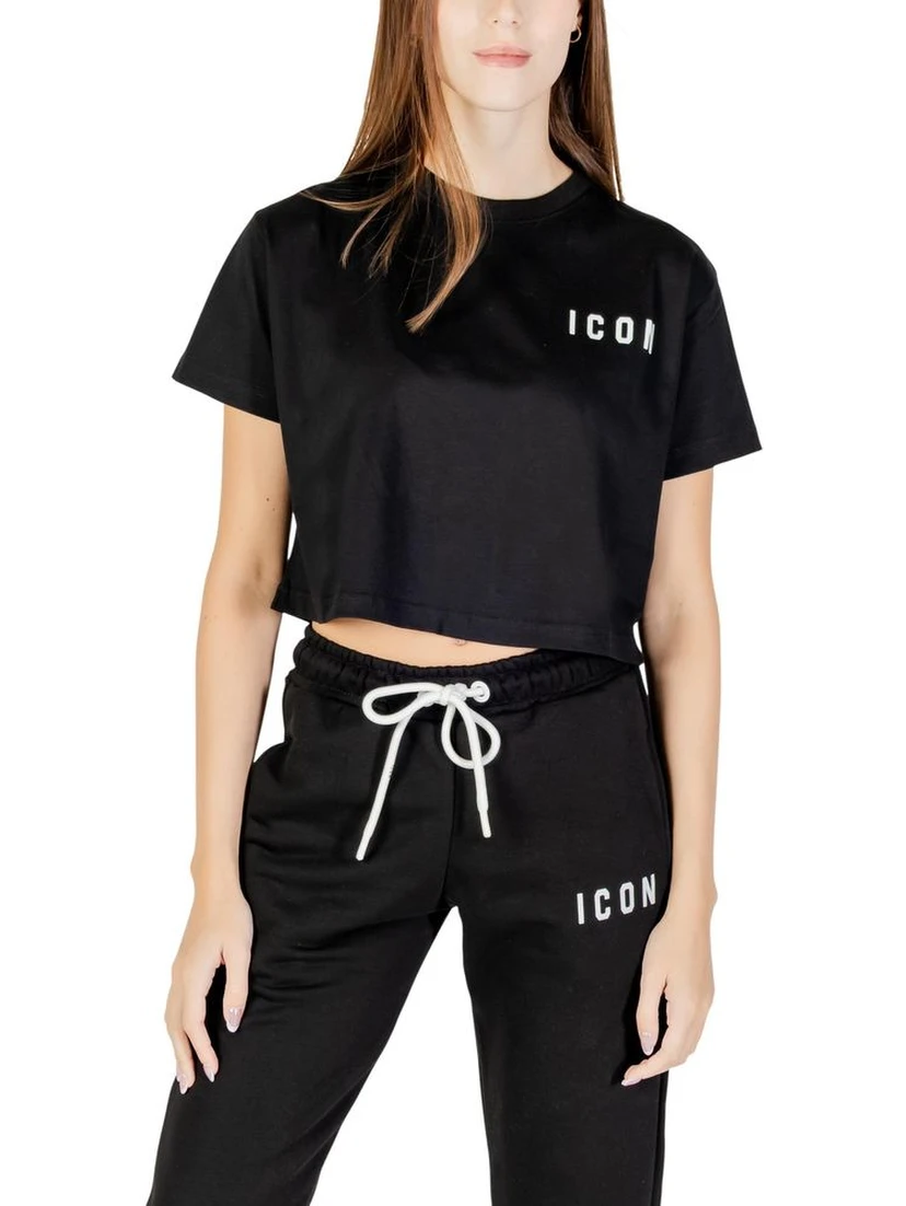 تيشيرت قطني أسود