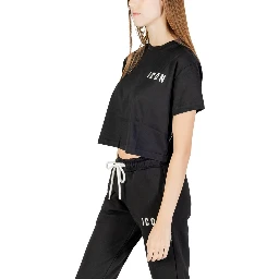 Black Cotton T-Shirt