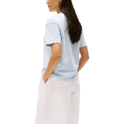 Blue Organic Cotton T-Shirt