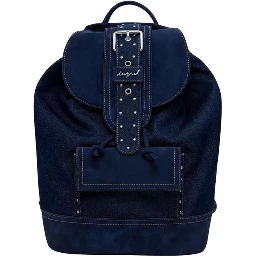 Blue Polyethylene Backpack