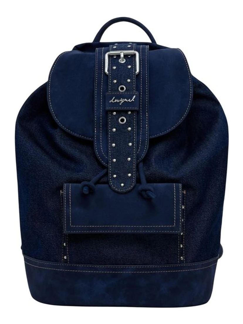 Blue Polyethylene Backpack