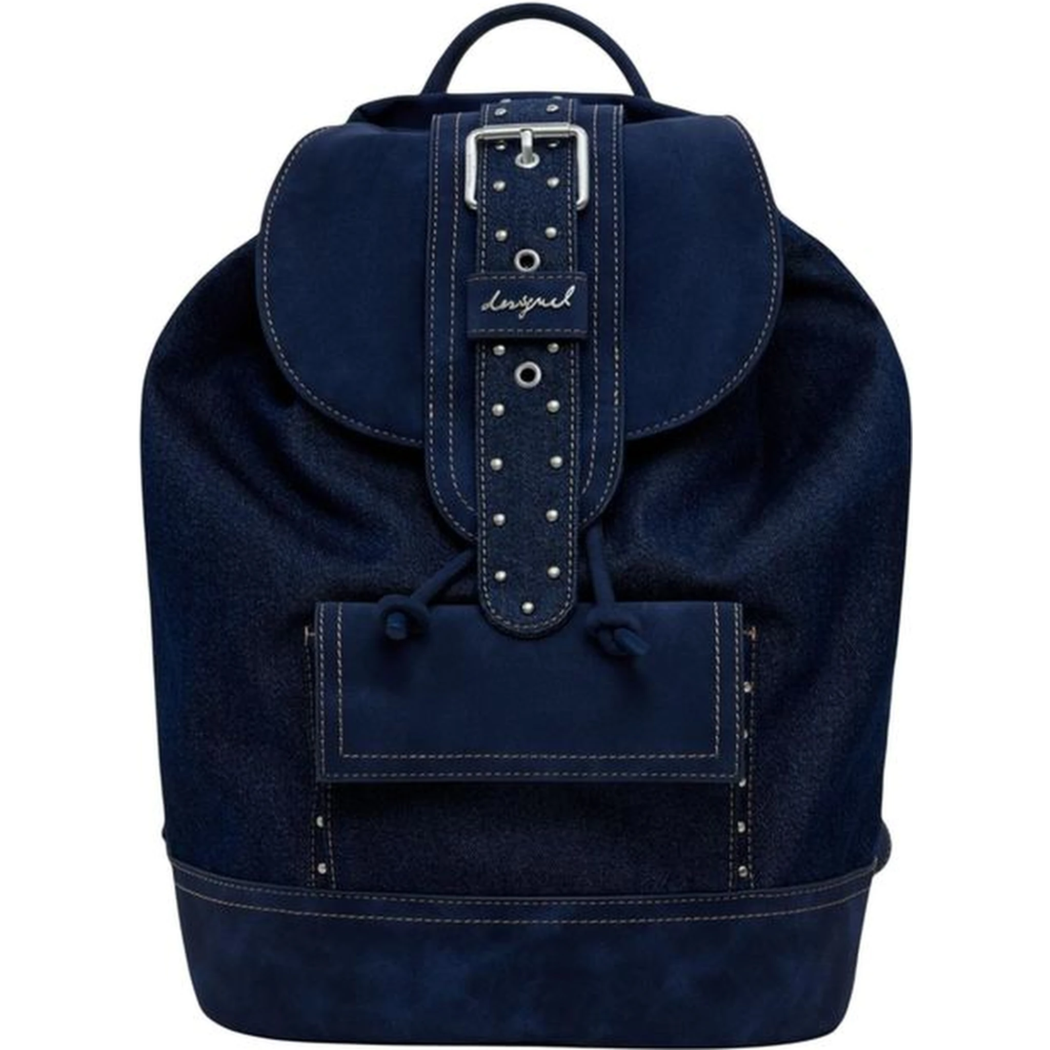 Blue Polyethylene Backpack