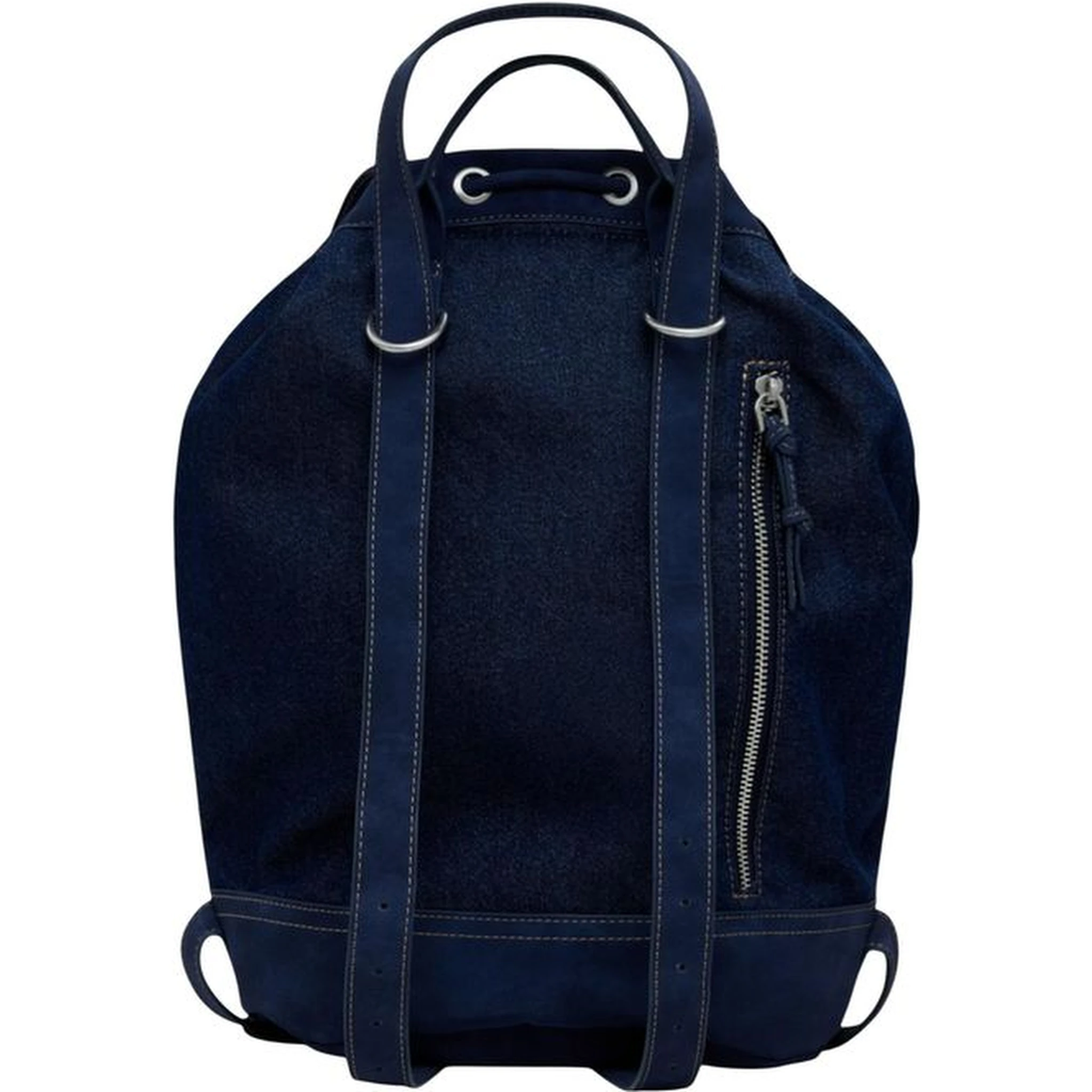 Blue Polyethylene Backpack