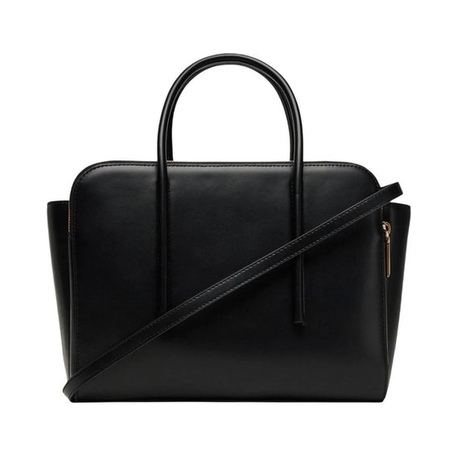 Black Leather Handbag