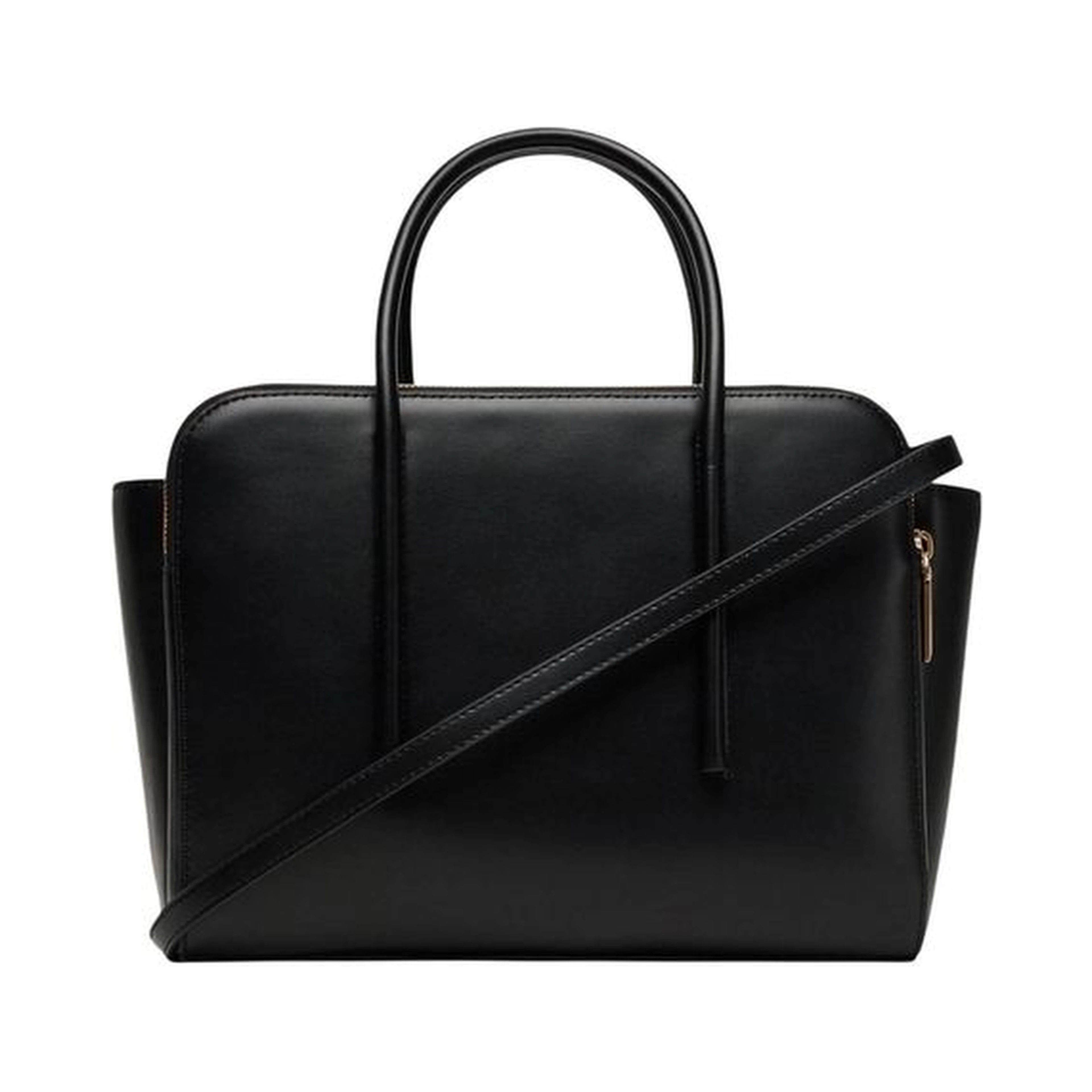 Black Leather Handbag