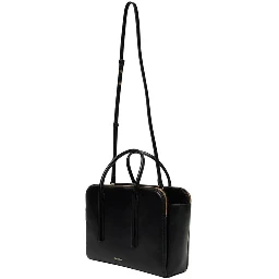 Black Leather Handbag