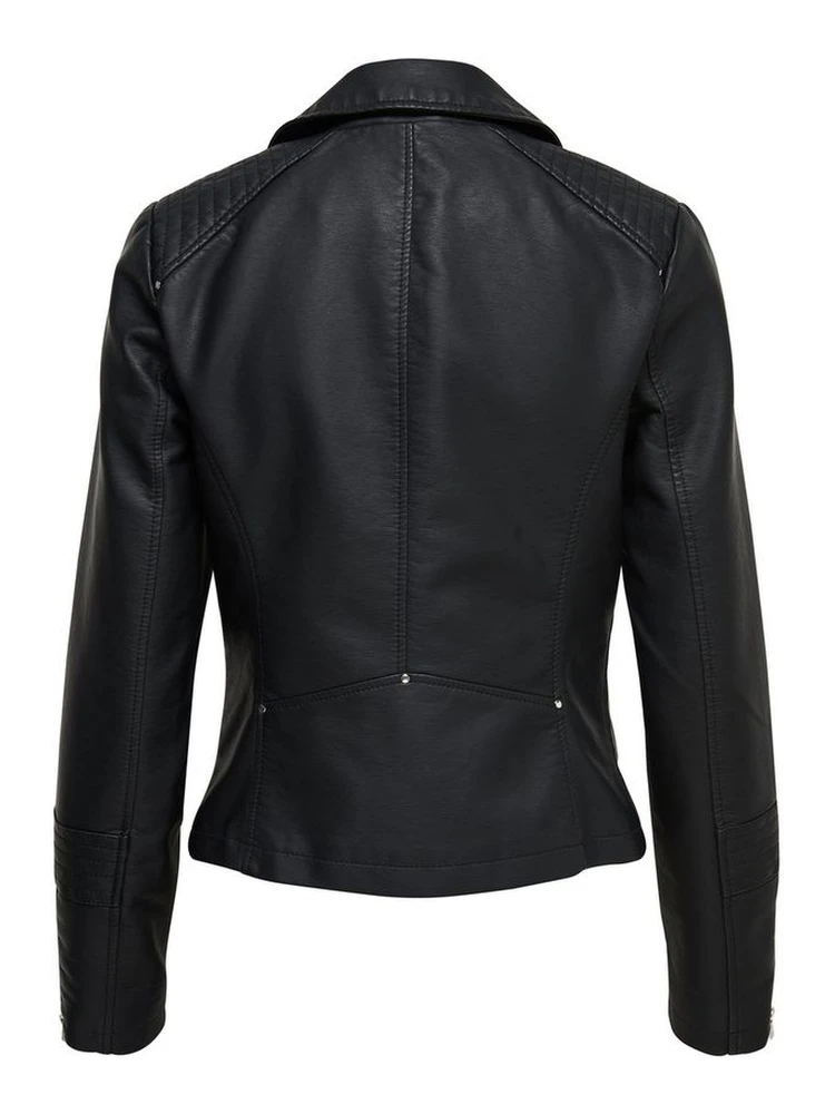 Black Viscose Biker Jacket alternative