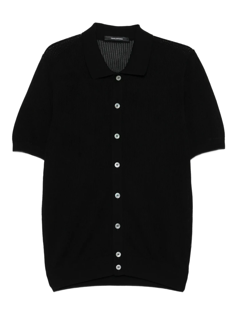 Tagliatore Shirts Black