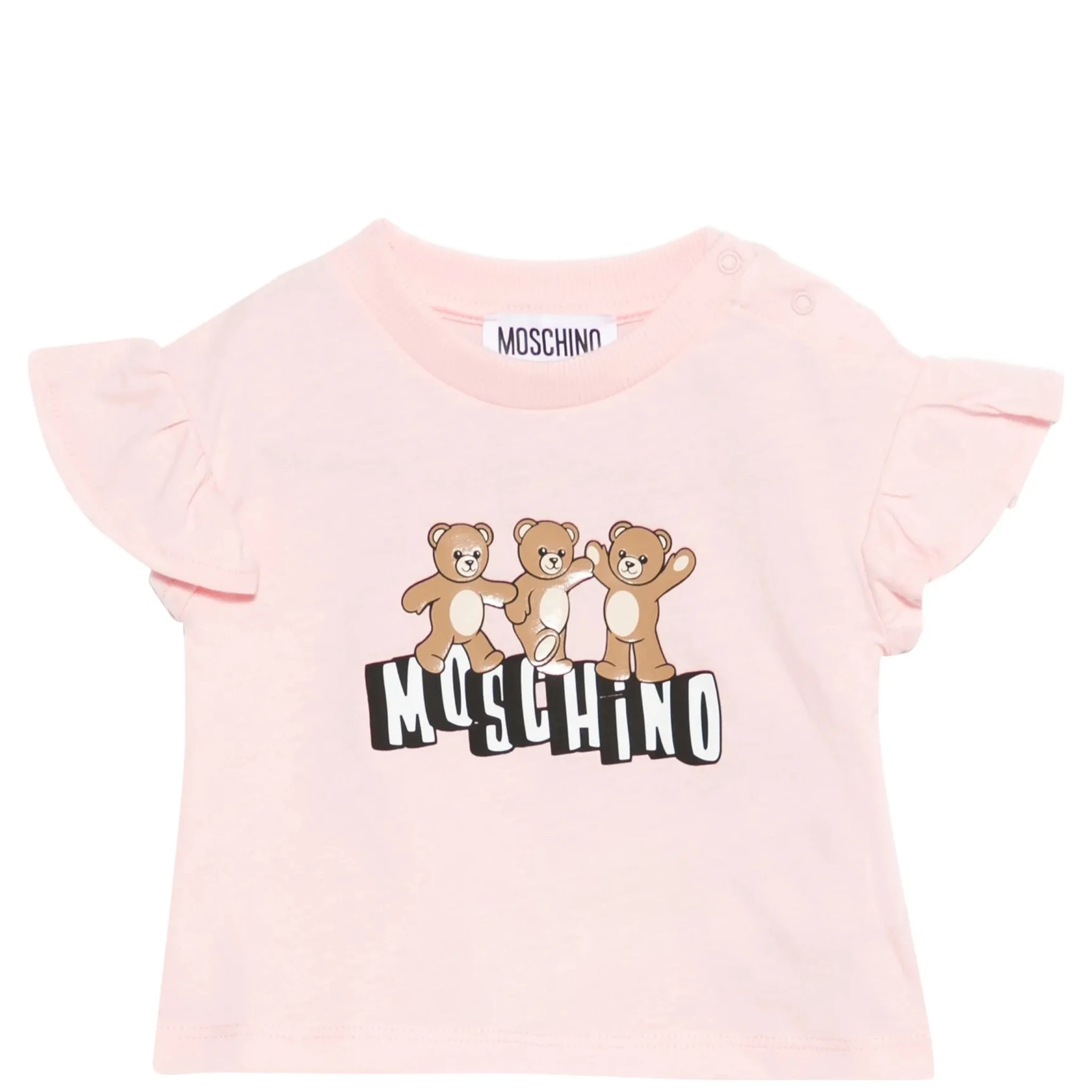 MOSCHINO KIDS T-shirts and Polos Pink