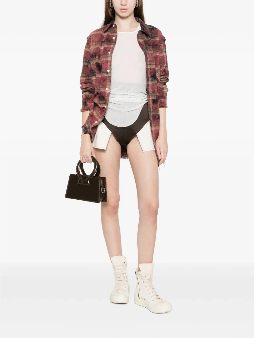 بلوزة بيضاء من ريك أوينز