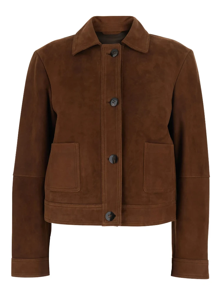 Max Mara Studio Jackets Brown