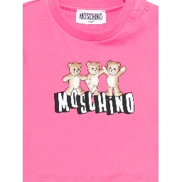MOSCHINO KIDS T-shirts and Polos Fuchsia