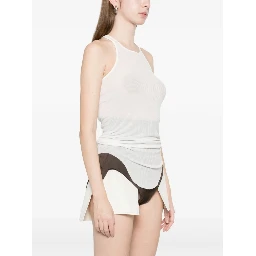 بلوزة بيضاء من ريك أوينز