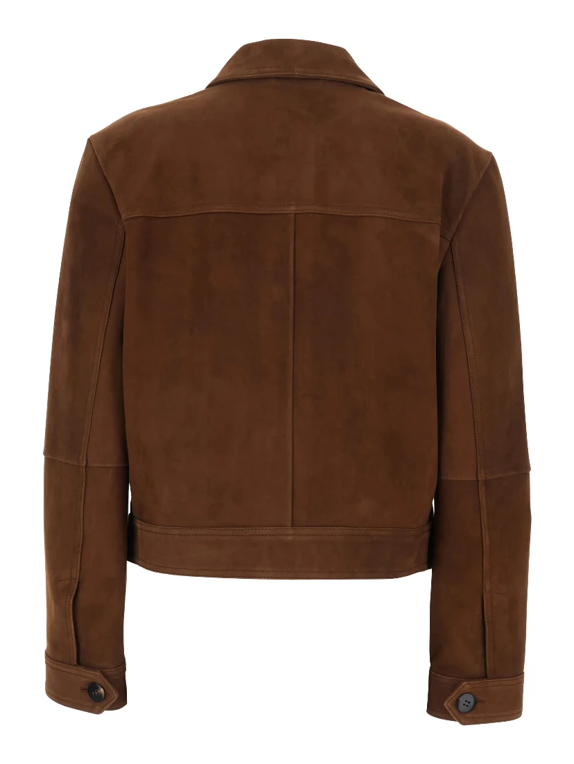 Max Mara Studio Jackets Brown