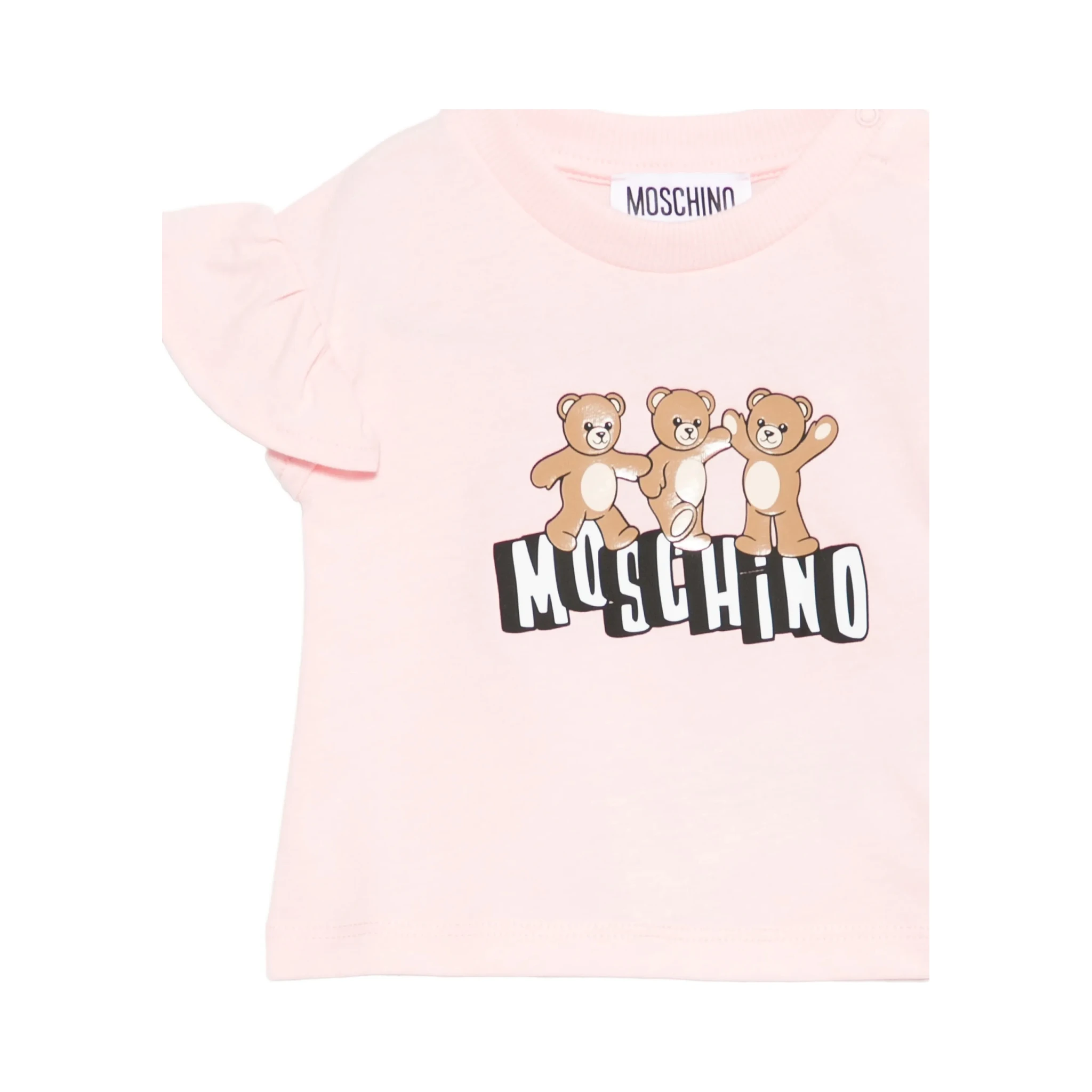 MOSCHINO KIDS T-shirts and Polos Pink