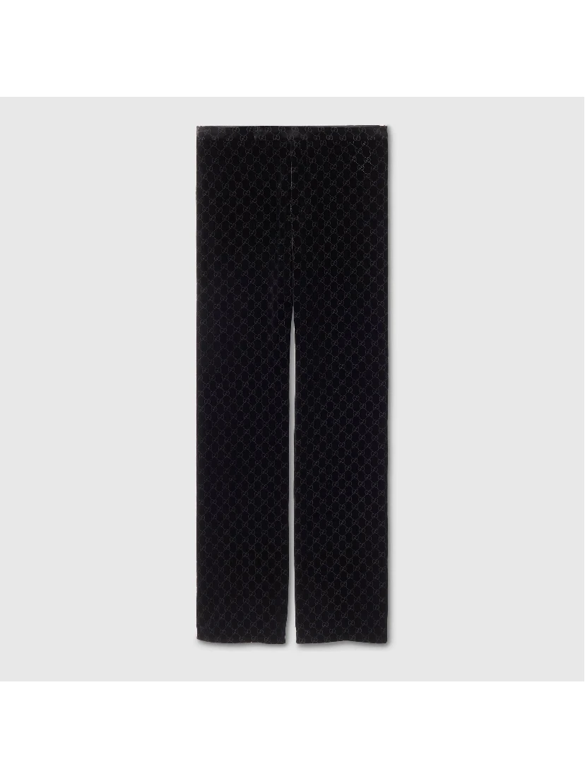 GG velvet pants