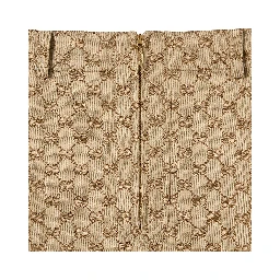 Cotton GG midi skirt